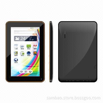 MIDs, 7-inch Capacitive Touch Screen (1,024x600), Google's Android 4.0 OS/Camera/HDMI/DDR3 512MB/4GB